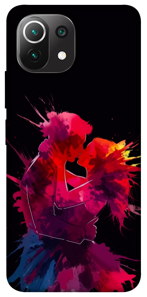 Чехол Abstract couple для Xiaomi Mi 11 Lite
