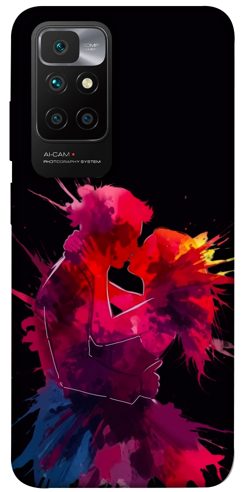 Чехол Abstract couple для Xiaomi Redmi 10