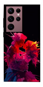 Чехол Abstract couple для Galaxy S22 Ultra
