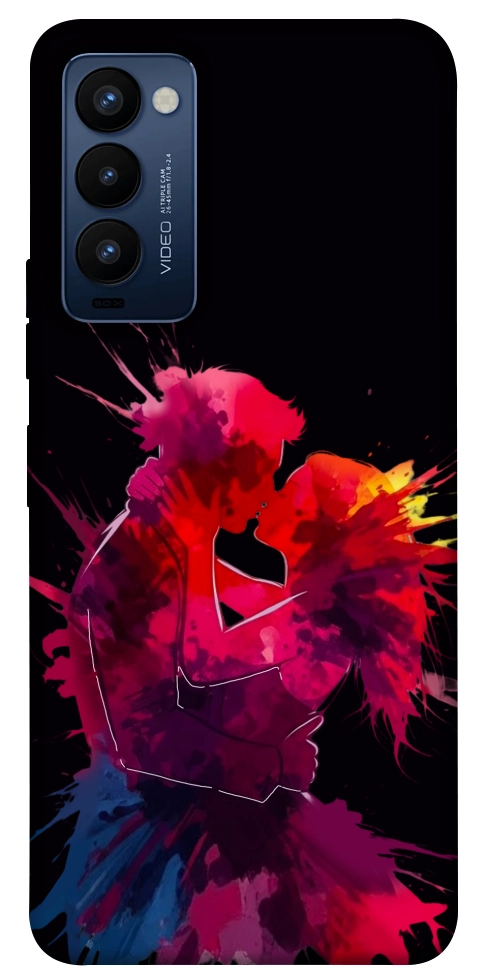 Чехол Abstract couple для TECNO Camon 18