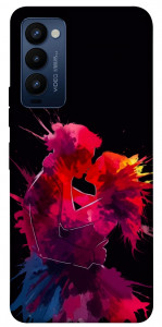 Чохол Abstract couple для Tecno Camon 18 P
