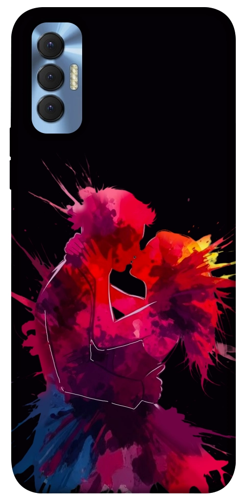 Чехол Abstract couple для TECNO Spark 8P