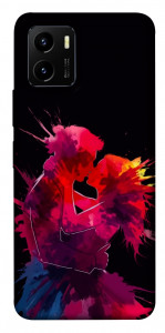 Чохол Abstract couple для Vivo Y15s