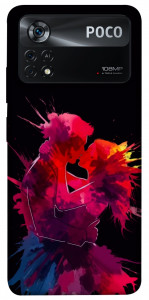 Чохол Abstract couple для Xiaomi Poco X4 Pro