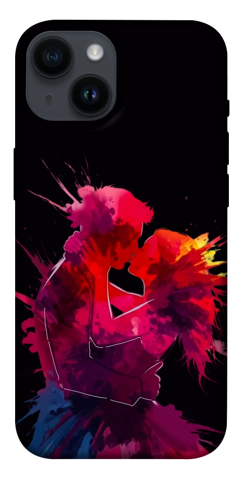 Чохол Abstract couple для iPhone 14