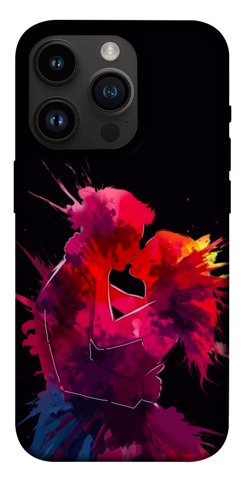 Чохол Abstract couple для iPhone 14 Pro