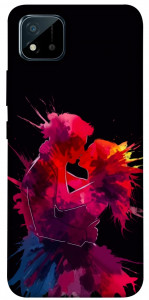 Чехол Abstract couple для Realme C20