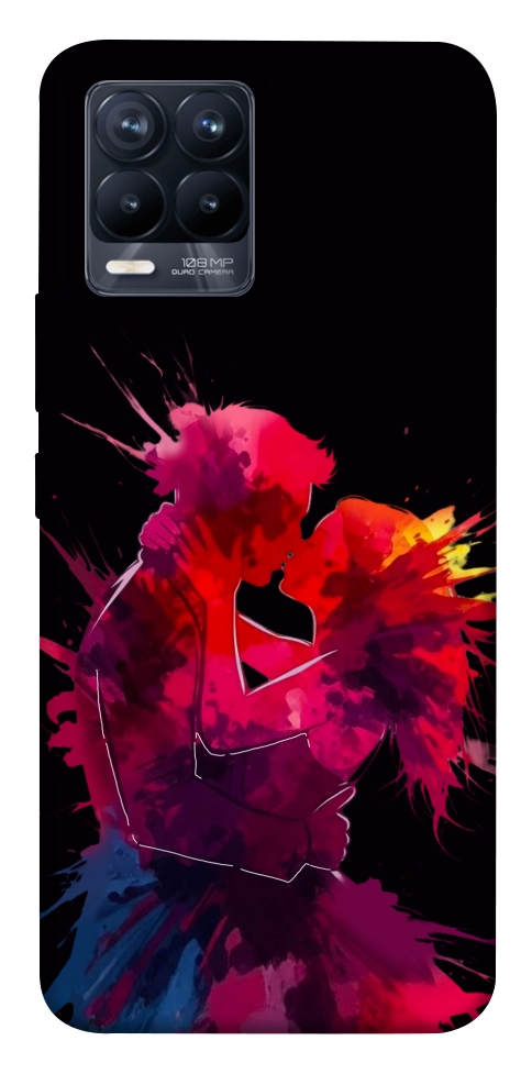 Чехол Abstract couple для Realme 8 Pro