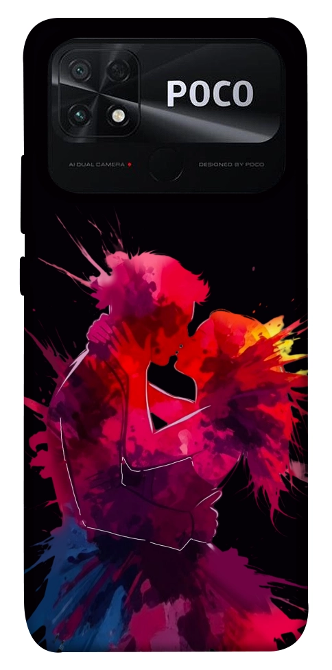 Чохол Abstract couple для Xiaomi Poco C40