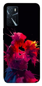 Чохол Abstract couple для Oppo A16s