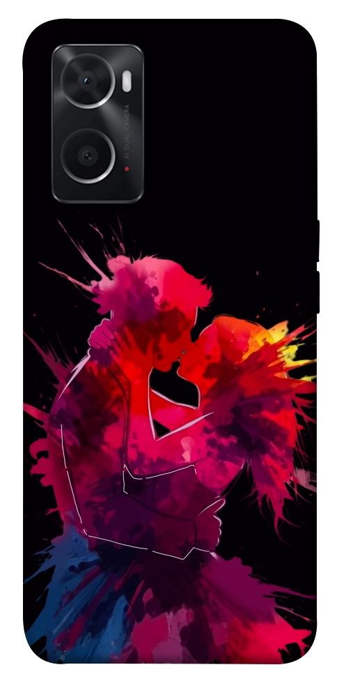 Чехол Abstract couple для Oppo A76 4G