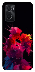 Чохол Abstract couple для Oppo A76 4G