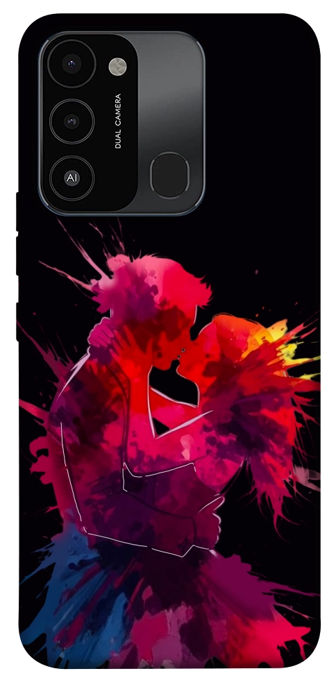 Чехол Abstract couple для TECNO Spark 8C