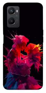 Чехол Abstract couple для Oppo A96