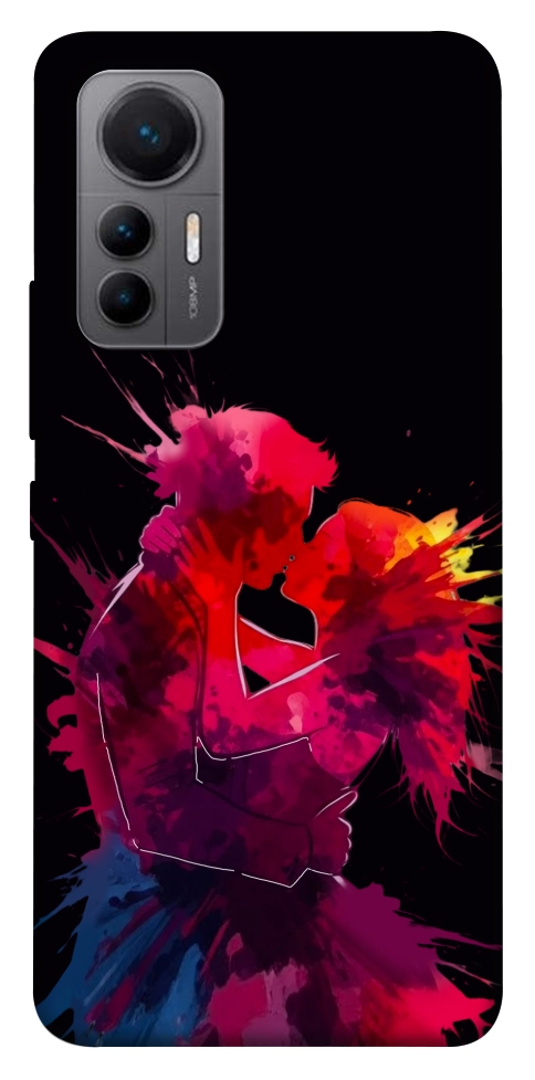 Чехол Abstract couple для Xiaomi 12 Lite