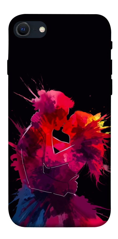 Чехол Abstract couple для iPhone SE (2022)