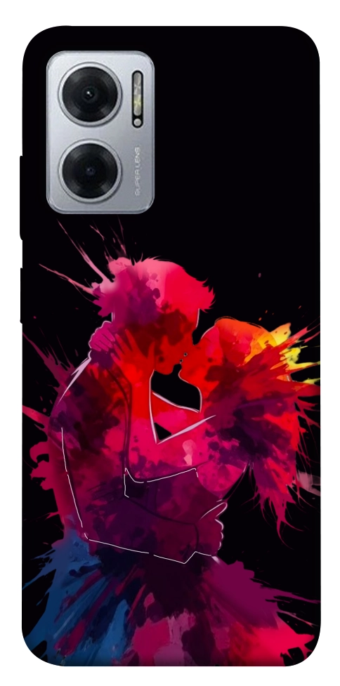 Чехол Abstract couple для Xiaomi Redmi Note 11E