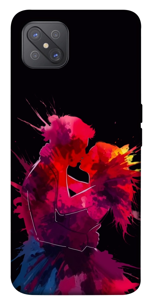 Чехол Abstract couple для Oppo A92s