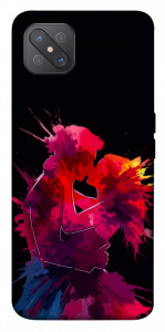 Чехол Abstract couple для Oppo A92s