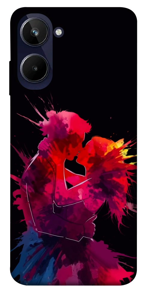 Чехол Abstract couple для Realme 10 4G