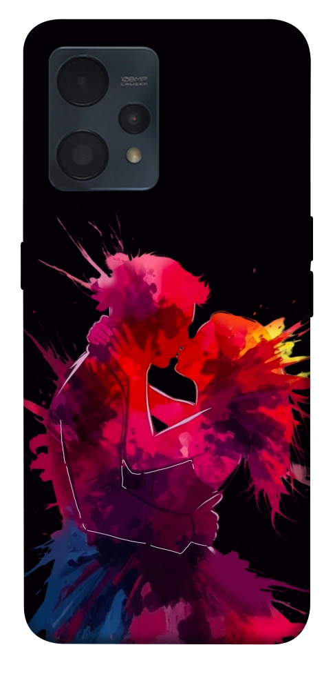 Чехол Abstract couple для Realme 9 Pro+