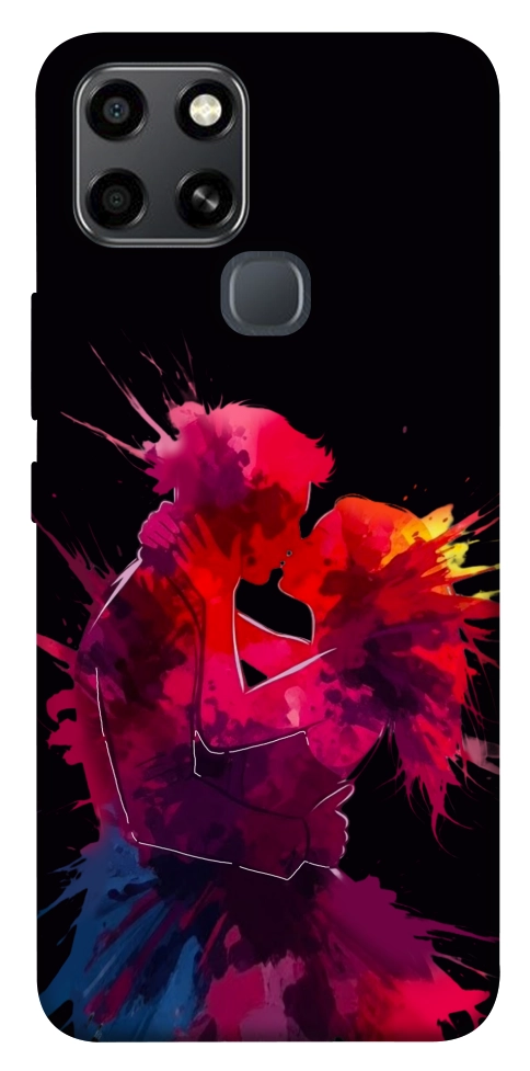 Чохол Abstract couple для Infinix Smart 6