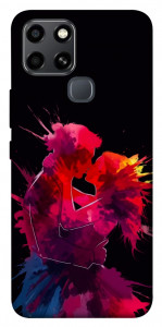 Чохол Abstract couple для Infinix Smart 6