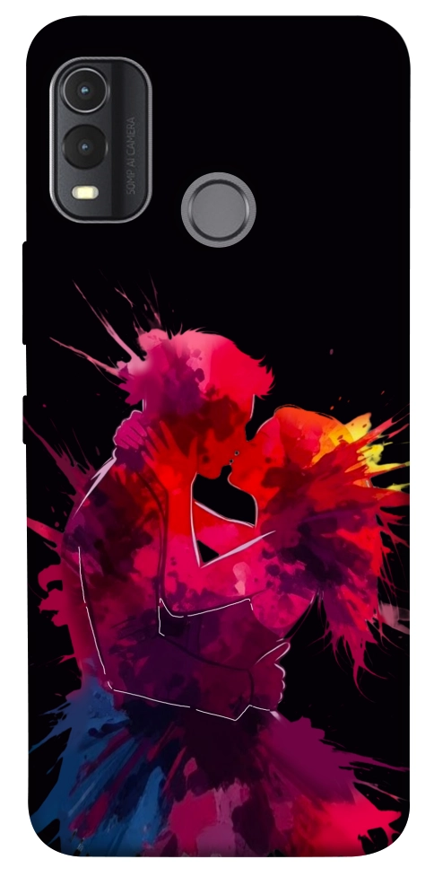 Чохол Abstract couple для Nokia G11 Plus