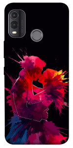 Чохол Abstract couple для Nokia G11 Plus