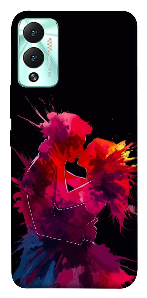 Чехол Abstract couple для Infinix Hot 12 Play