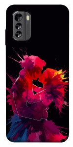 Чохол Abstract couple для Nokia G60