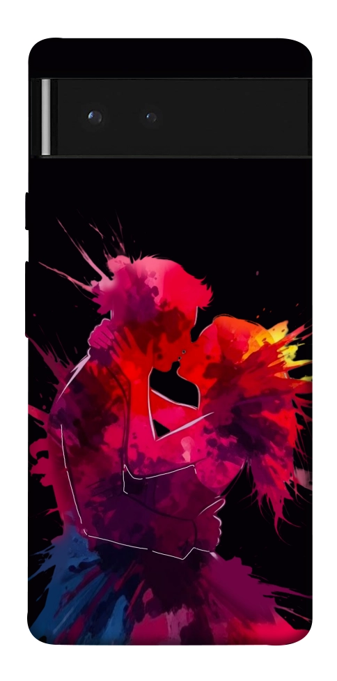 Чохол Abstract couple для Google Pixel 6