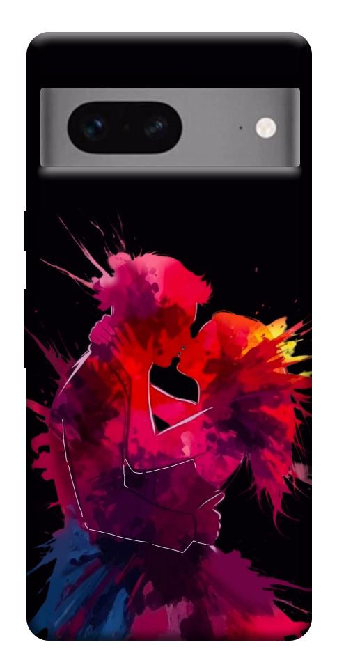 Чехол Abstract couple для Google Pixel 7