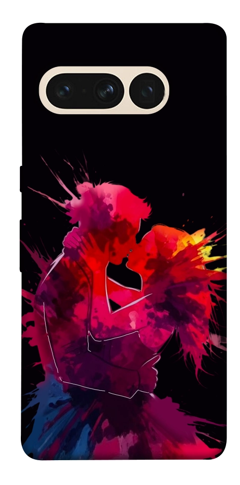 Чехол Abstract couple для Google Pixel 7 Pro