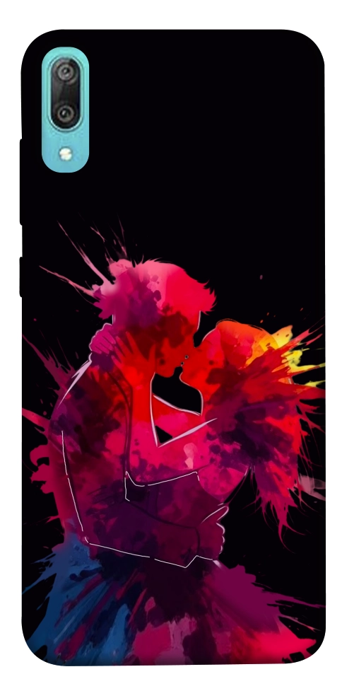 Чехол Abstract couple для Huawei Y6 Pro (2019)