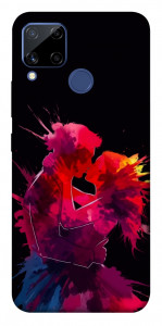 Чехол Abstract couple для Realme C15