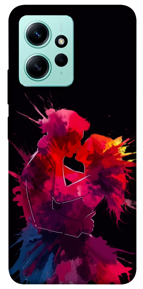 Чохол Abstract couple для Xiaomi Redmi Note 12 4G