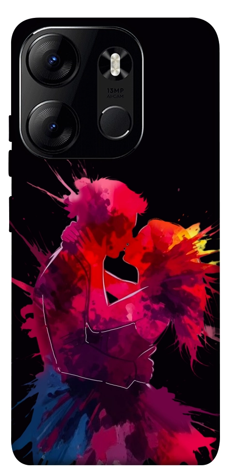 Чехол Abstract couple для Tecno Spark Go 2023