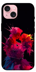Чехол Abstract couple для iPhone 15