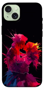 Чехол Abstract couple для iPhone 15 Plus