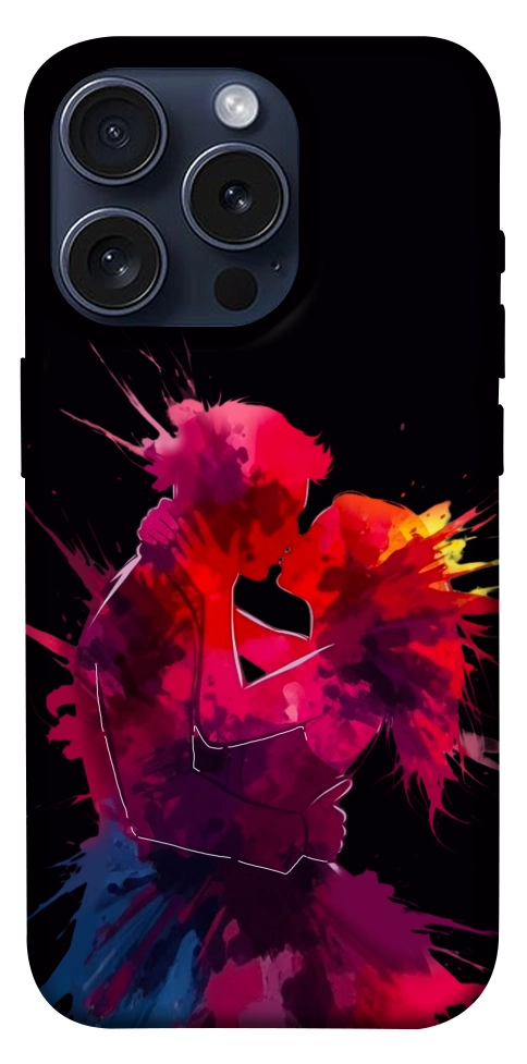 Чохол Abstract couple для iPhone 15 Pro