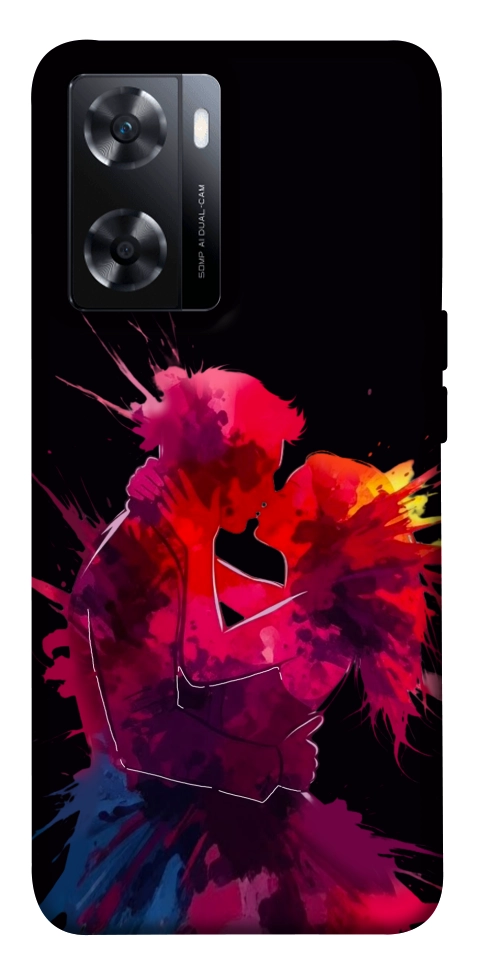 Чехол Abstract couple для OnePlus Nord N20 SE