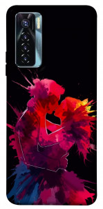 Чехол Abstract couple для TECNO Camon 17 Pro