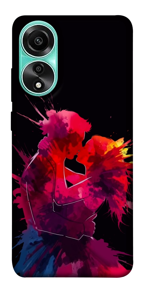 Чехол Abstract couple для Oppo A78 4G
