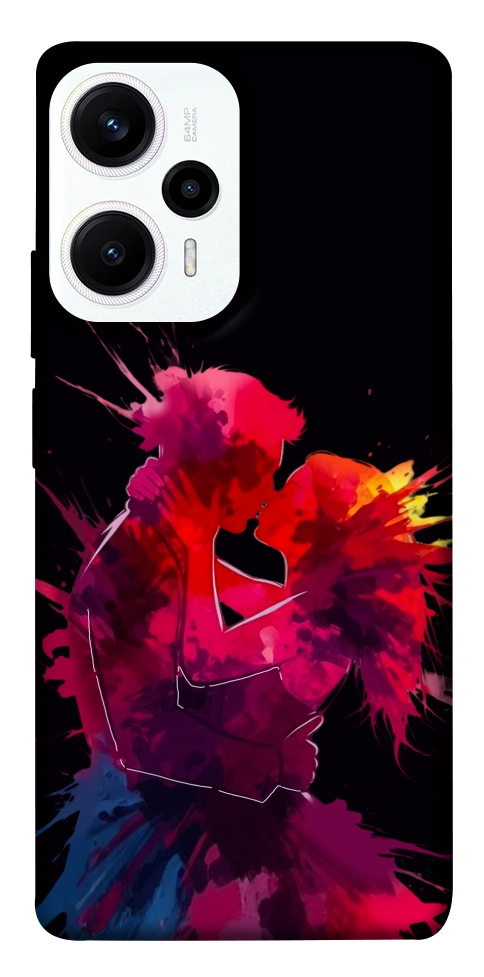 Чехол Abstract couple для Xiaomi Poco F5