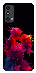 Чехол Abstract couple для ZTE Blade A53