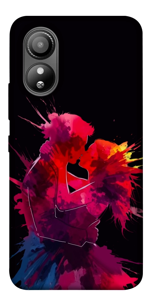 Чехол Abstract couple для ZTE Blade L220