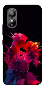 Чехол Abstract couple для ZTE Blade L220