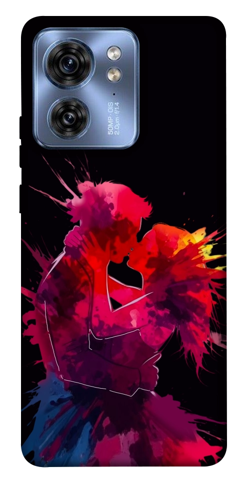 Чехол Abstract couple для Motorola Edge 40