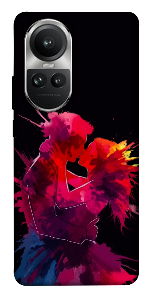 Чехол Abstract couple для Oppo Reno 10